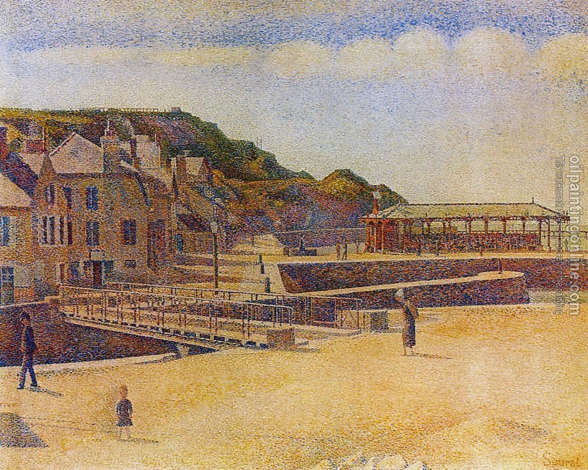 Seurat, Georges - Port-en-Bessin